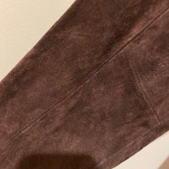 a' la carte - Brown Suede Jacket - Size Small - Picture 6 of 12
